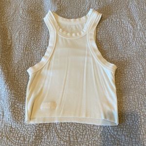 Set Active Racer Tank | Blanc